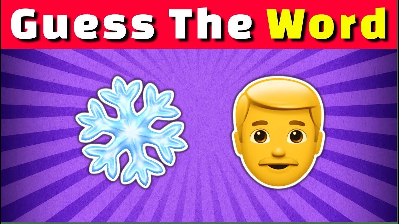 Can You Guess The Word From Emojis? 🤯❓ Emoji Brain Challenge 2026