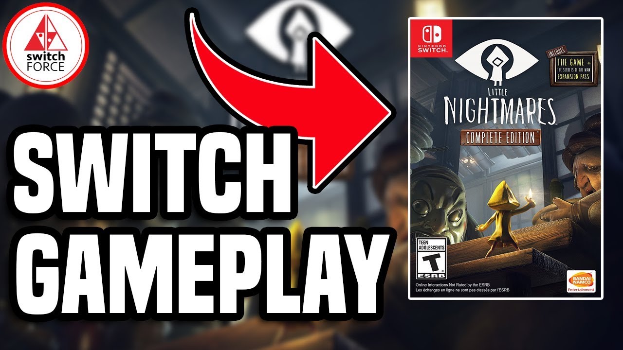 Little Nightmares Complete Edition Switch Gameplay - SUPER CREEPY GAME!!