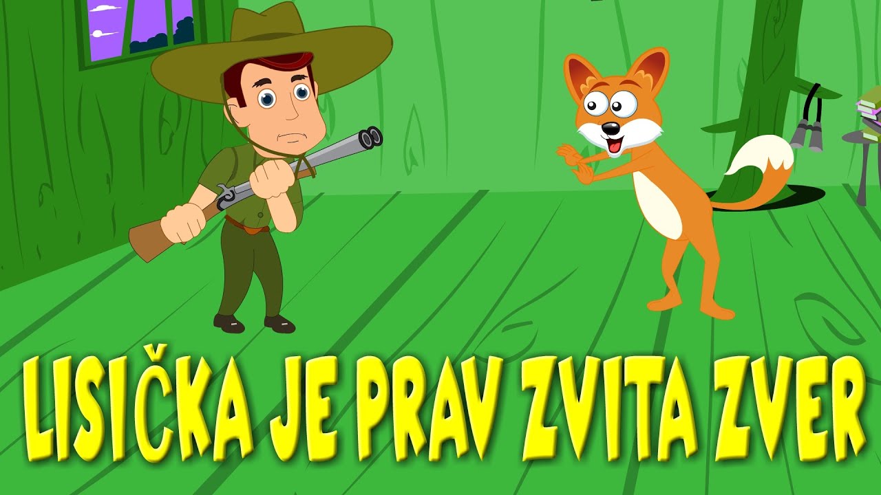 Lisička je prav zvita zver | Kompilacija 12 minut | Otroška | Slovenske ljudske pesmi