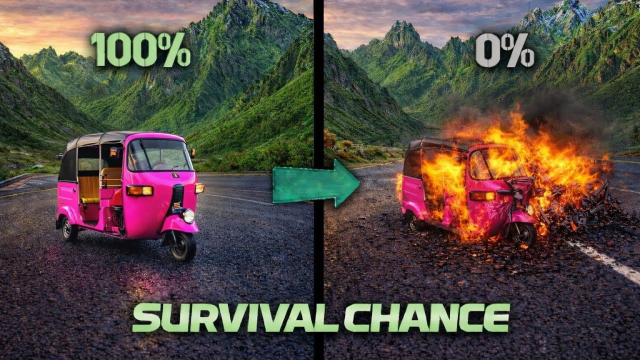 Survival Chances in Extreme Car Crashes | BeamNG.drive