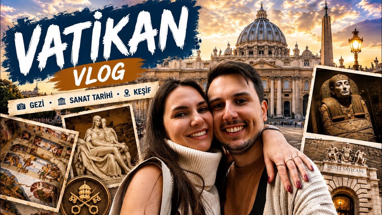 Vatikan’da Mumya Gördük! 😱 | Dünyanın En Küçük Ülkesi Vatikan Turu
