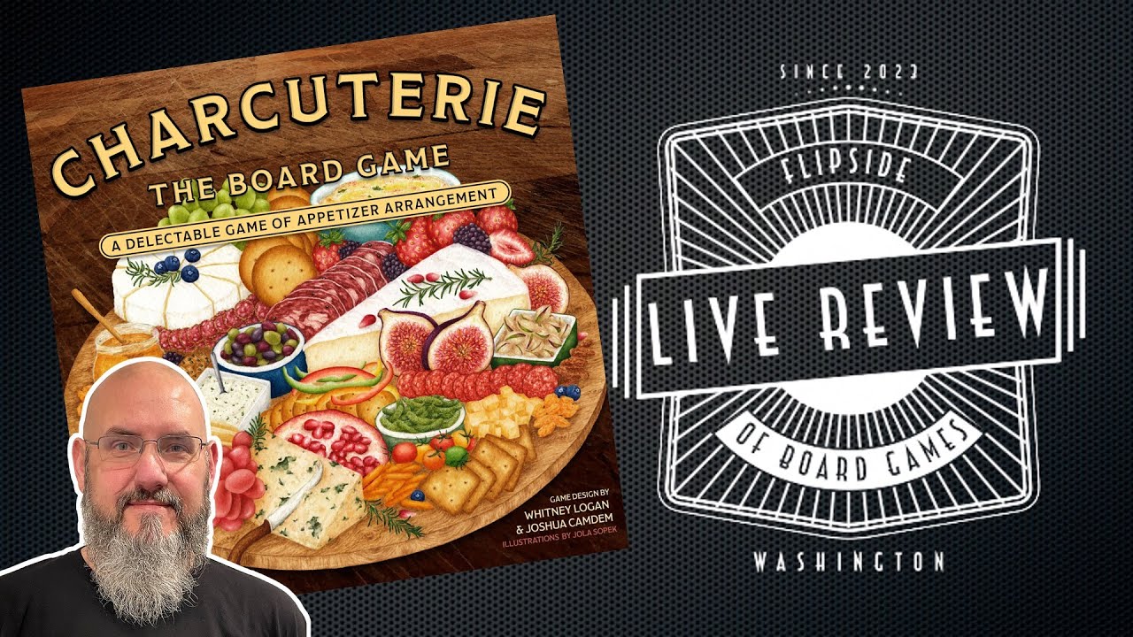 LIVE Review with Sam & Jessie - Charcuterie: The Board Game