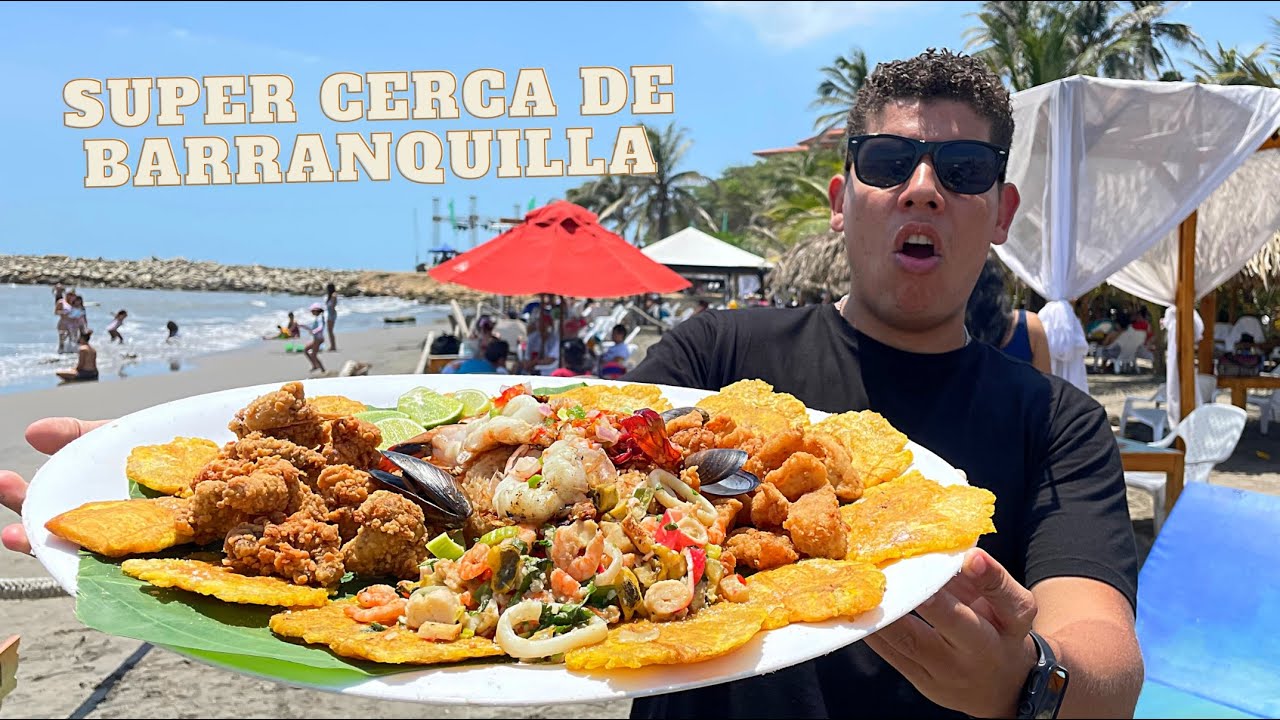 ¿Cuanto cuesta comer en la PLAYA del Hotel PRADOMAR? Cerca a Barranquilla 😎
