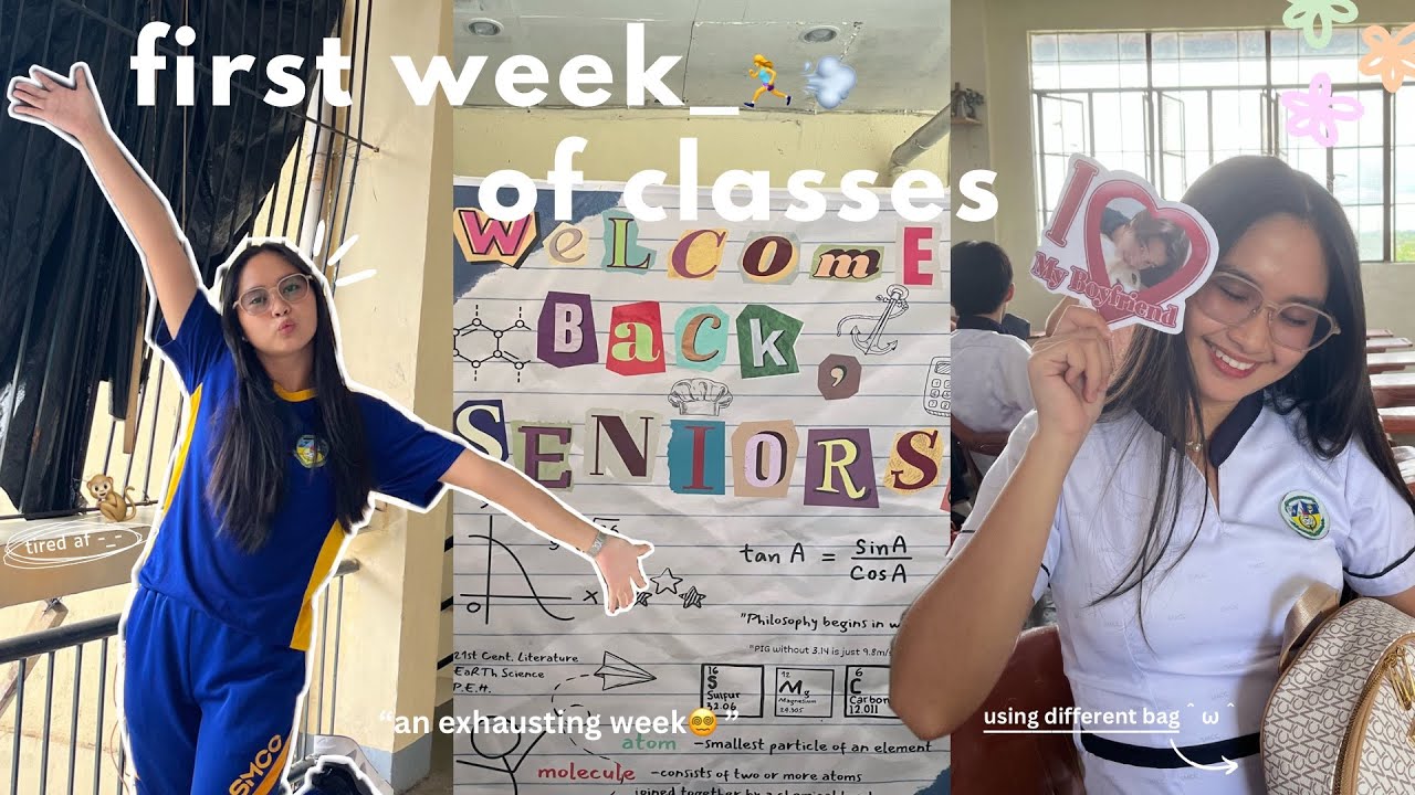 first week of classes 2023!📚| STEM 12 | shs diaries ❀ | philippines