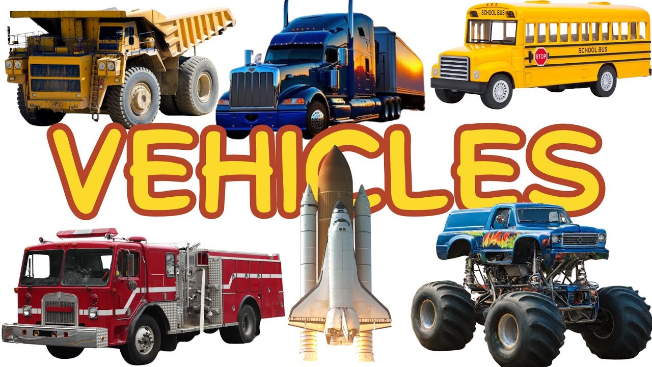 Types of Vehicles in English |Vehicles Vocabulary | ABC SONG #vehicle #abcd  #rhymes #fun #kids