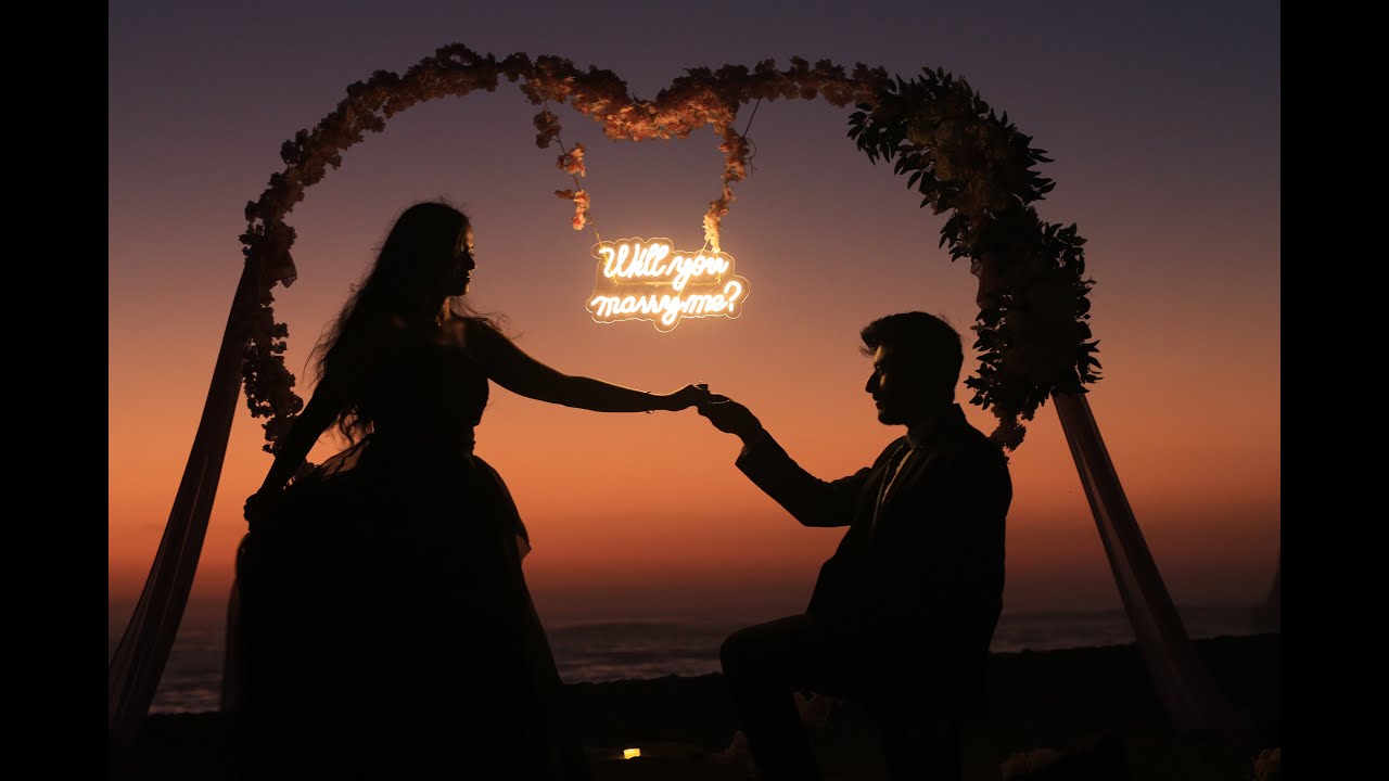 I proposed her and she said…!!! #Friends and #Nature made it unforgettable! #4k