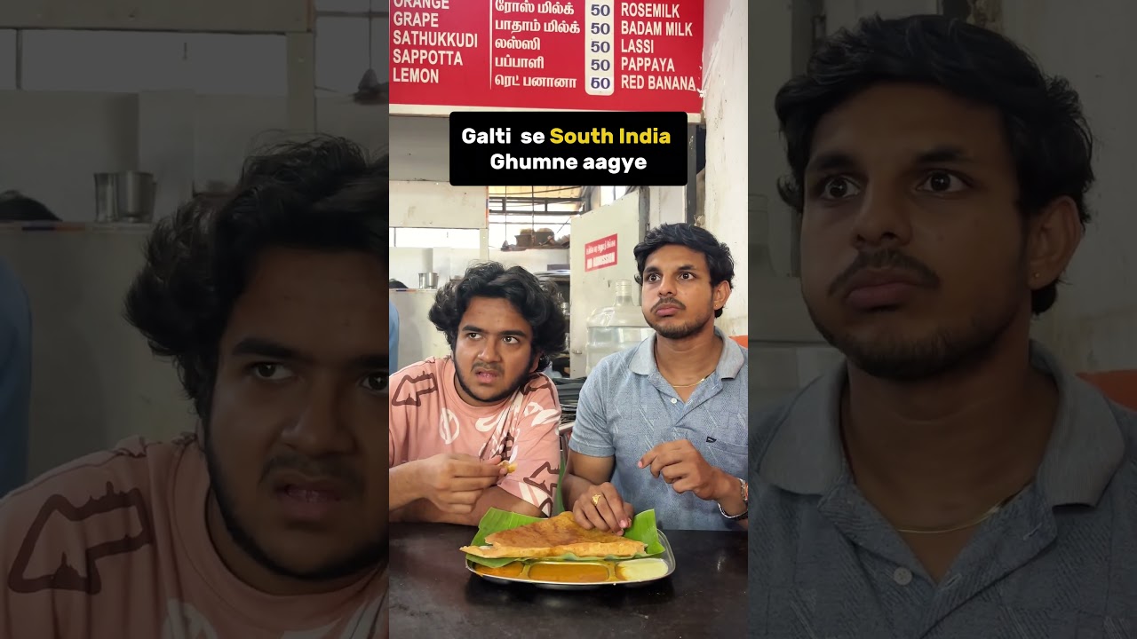 Galti se South India aagya 😂😅#comed#Harshmimic #trending #viral