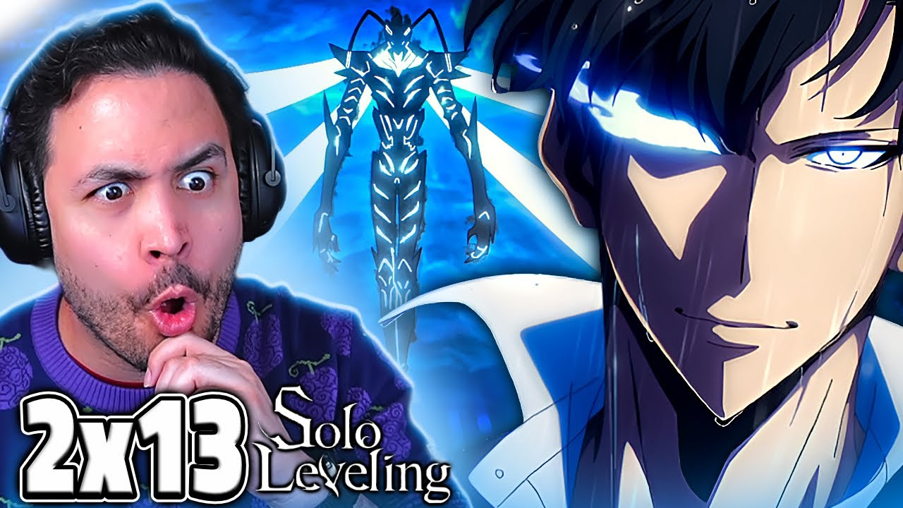 🔥¡¡¡CIERRE GOD!!!💀Solo Leveling Temporada 2 Capitulo 13 REACCION Y RESEÑA