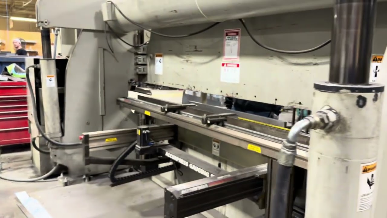 2002 - 175 Ton x 12' Accurpress 717512 CNC Press Brake, Stock 13177