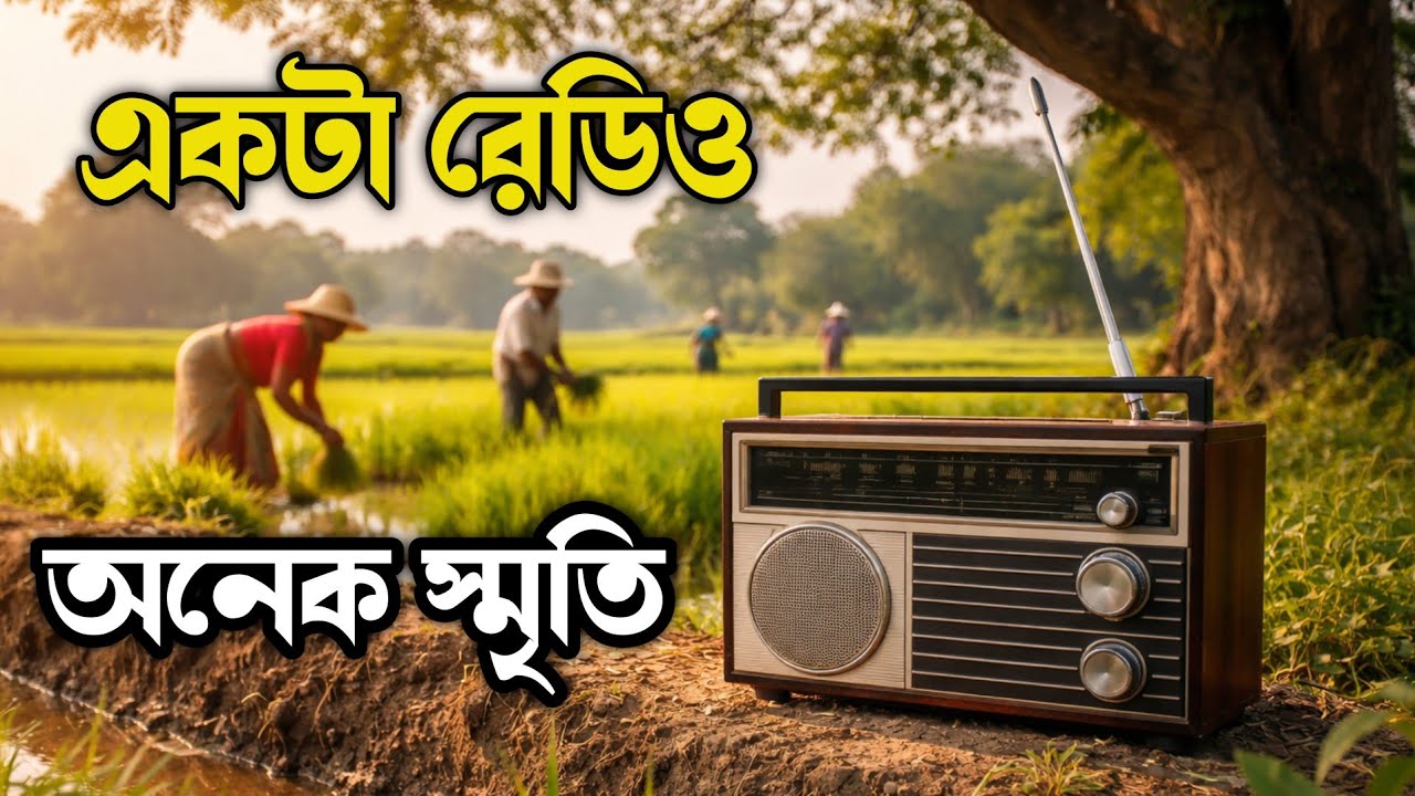 একটা রেডিও, অনেক স্মৃতি 📻💭❤️। আকাশবাণীর দিনগুলো। এই রেডিওটা এখনো কথা বলে।