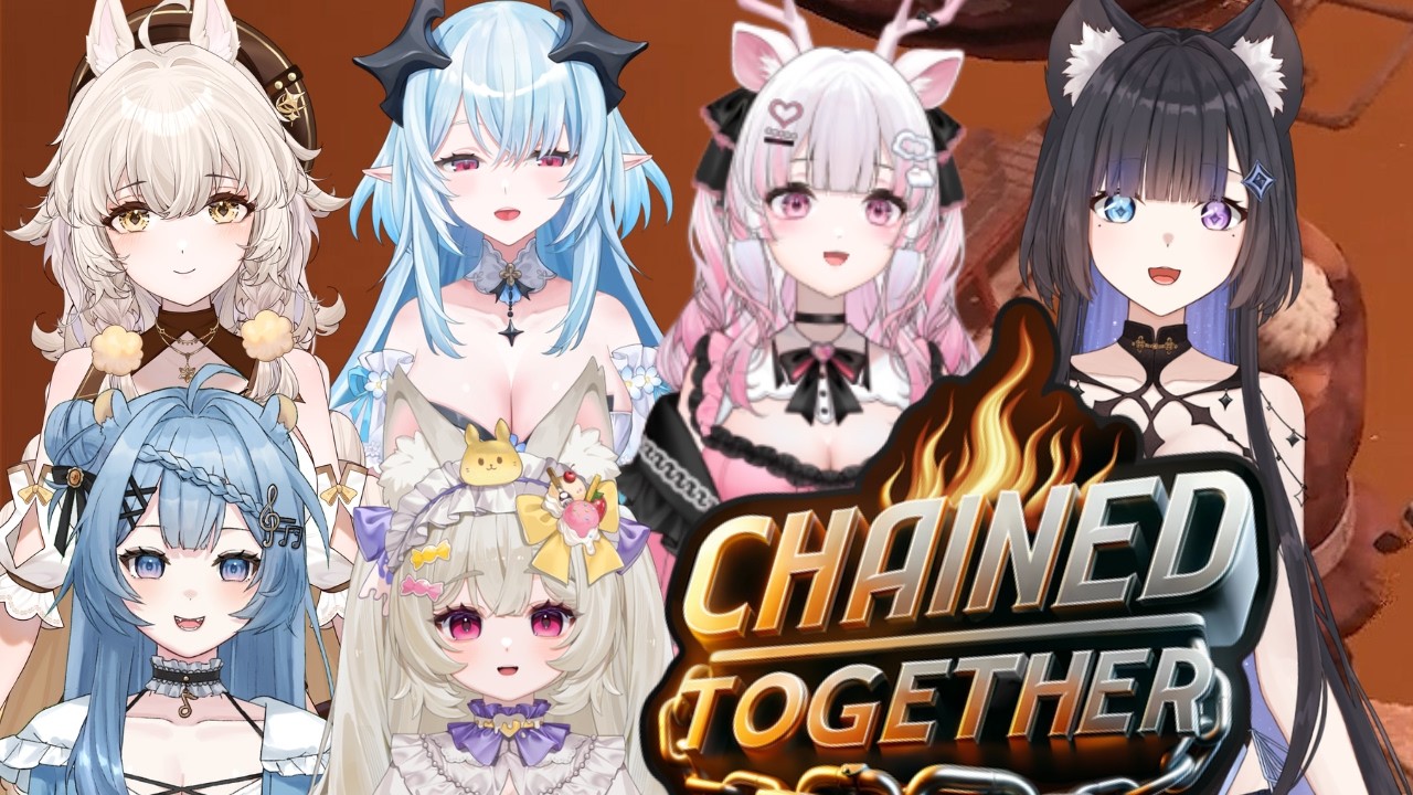 【LM全箱連動】輸了要處罰的chained together？！｜涅露茉茉NeruMomo feat.LM全箱