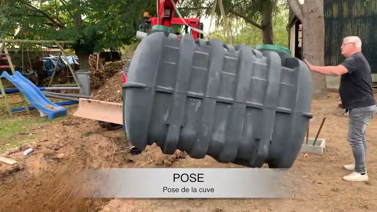 INSTALLATION D'UNE FOSSE SEPTIQUE