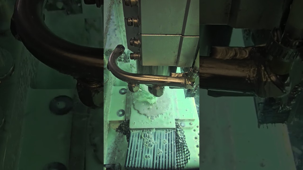 DMC2 desk top CNC, Custom coolant system final video. 