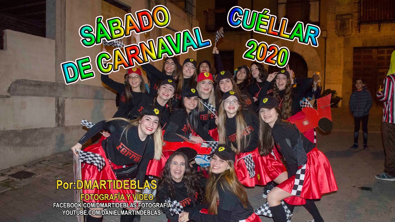Sábado de carnaval Cuéllar 2020