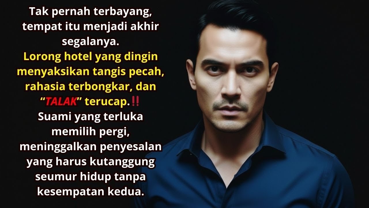 “AKU TALAK KAMU…‼️  MULAI DETIK INI, KAMU BUKAN LAGI ISTRIKU ”