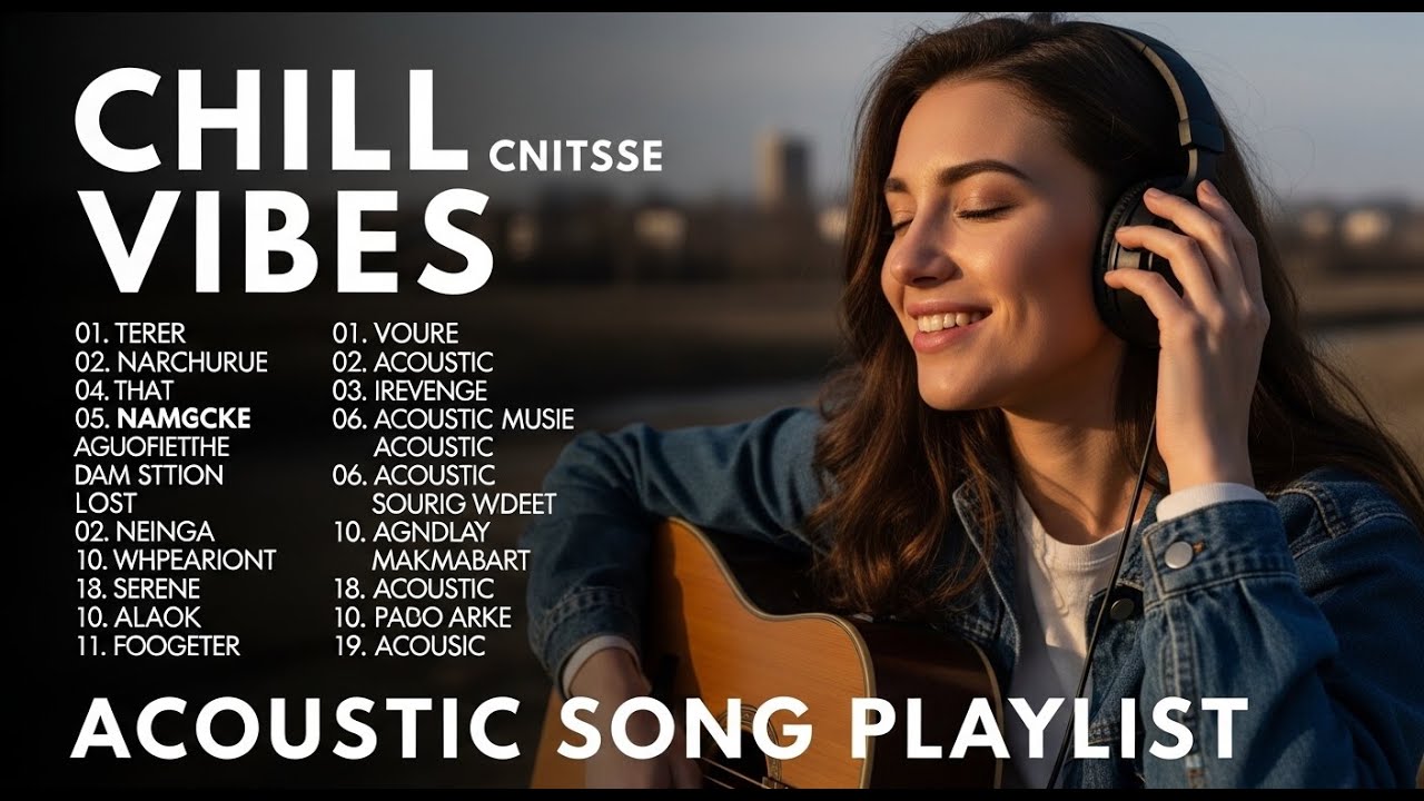Chill & Calm Acoustic Love Songs Vol 【2492】