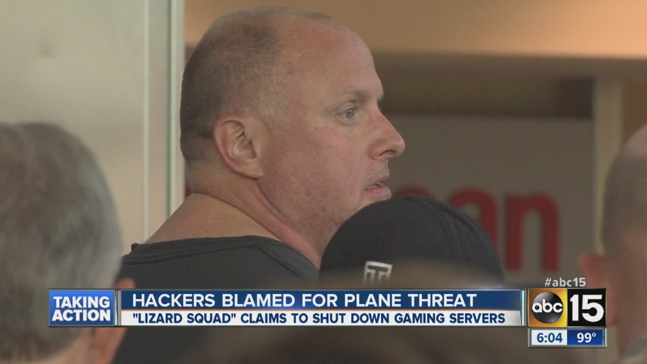 Hackers blamed for plane threat