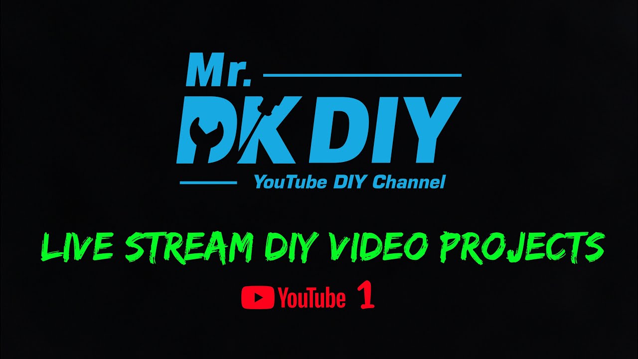 Creative DIY Ideas / Live Stream Mr.DK DIY
