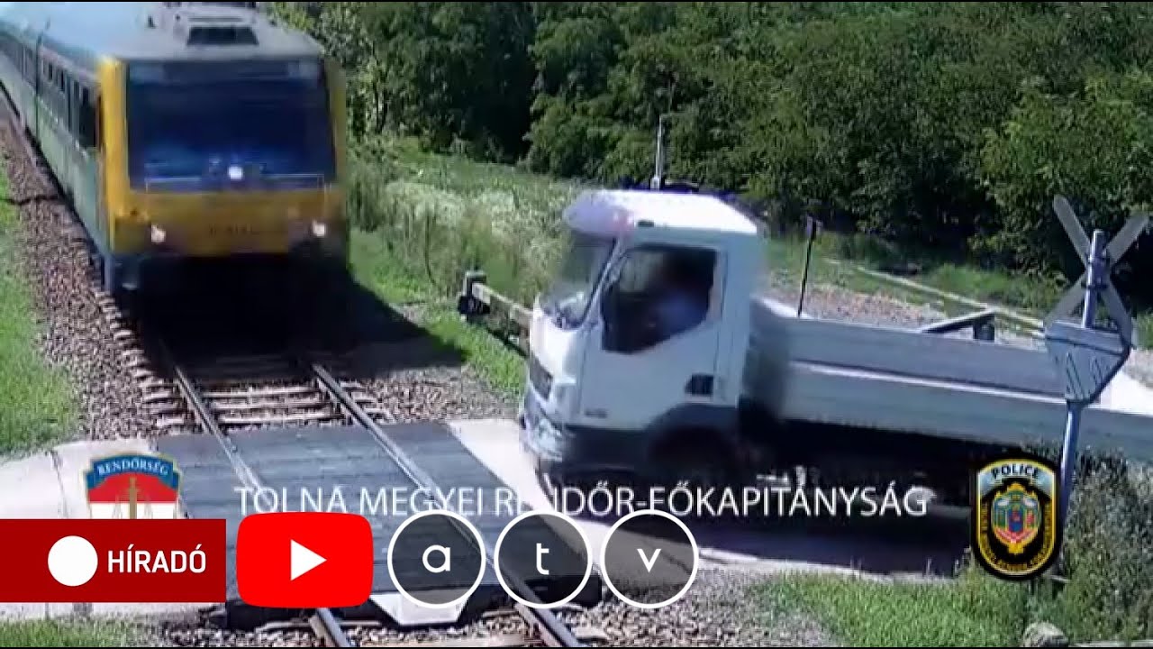 Videón a brutális simontornyai vonatbaleset