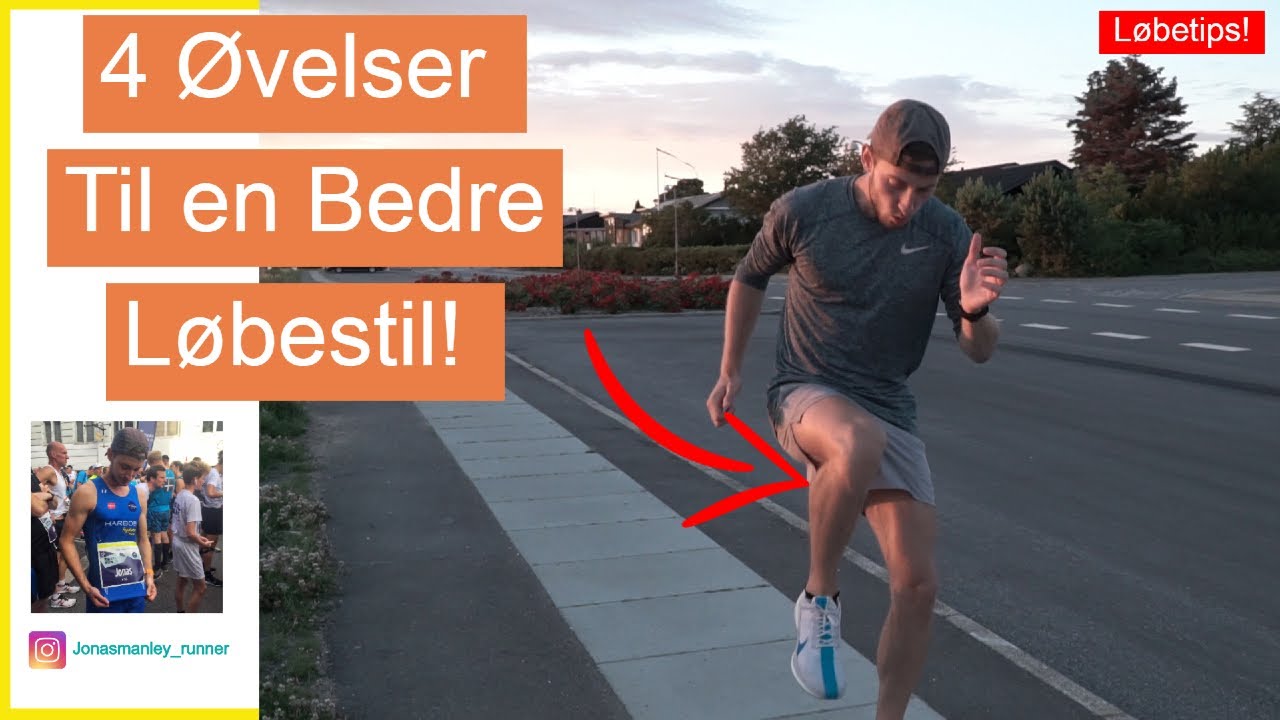 4 Super Øvelser til at Forbedre Din Løbestil!