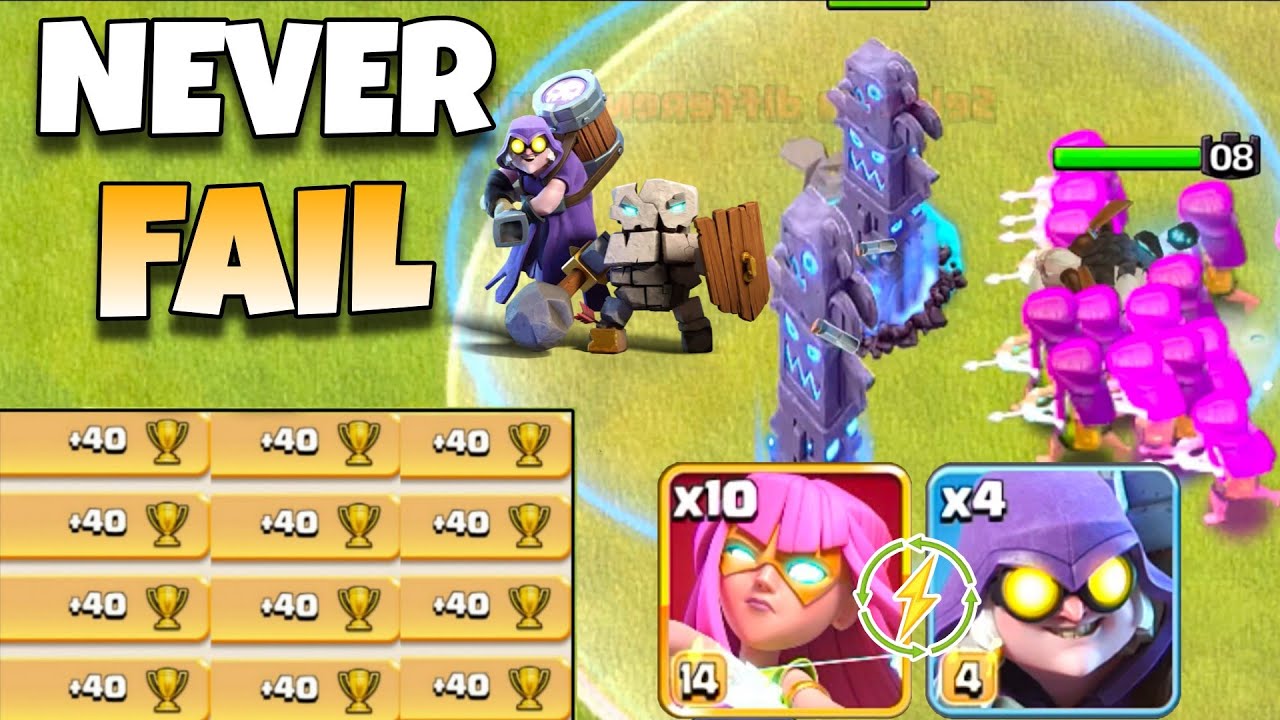 Crashed EVERY Base EASY! Super Archer SPAM NEVER FAILS in Legend League th18 attack strategy in coc