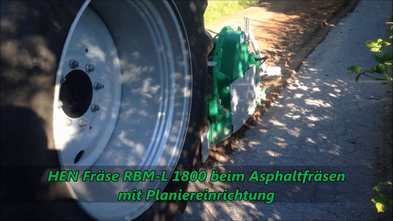 HEN Technologie Wegebau RBM L Asphaltfr&auml;sen