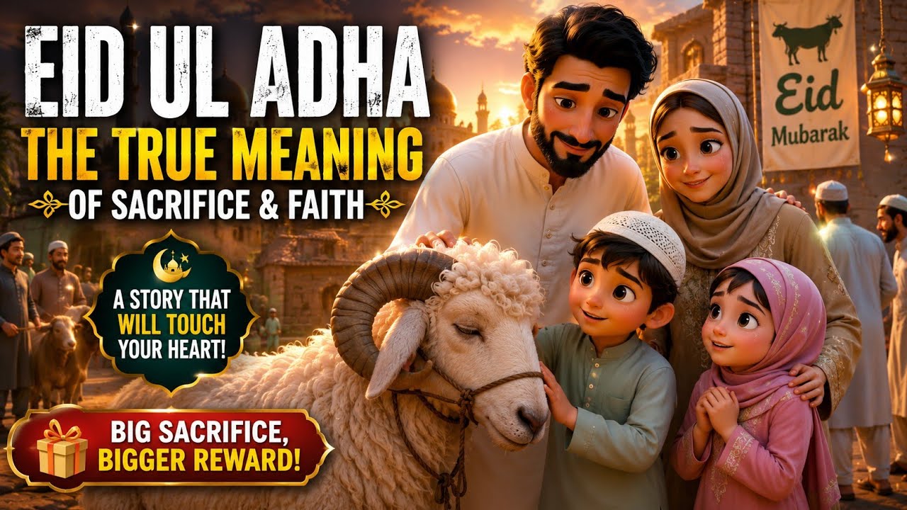 Why Do Muslims Celebrate Eid ul Adha? | The True Story of Bakrid Explained (Emotional)