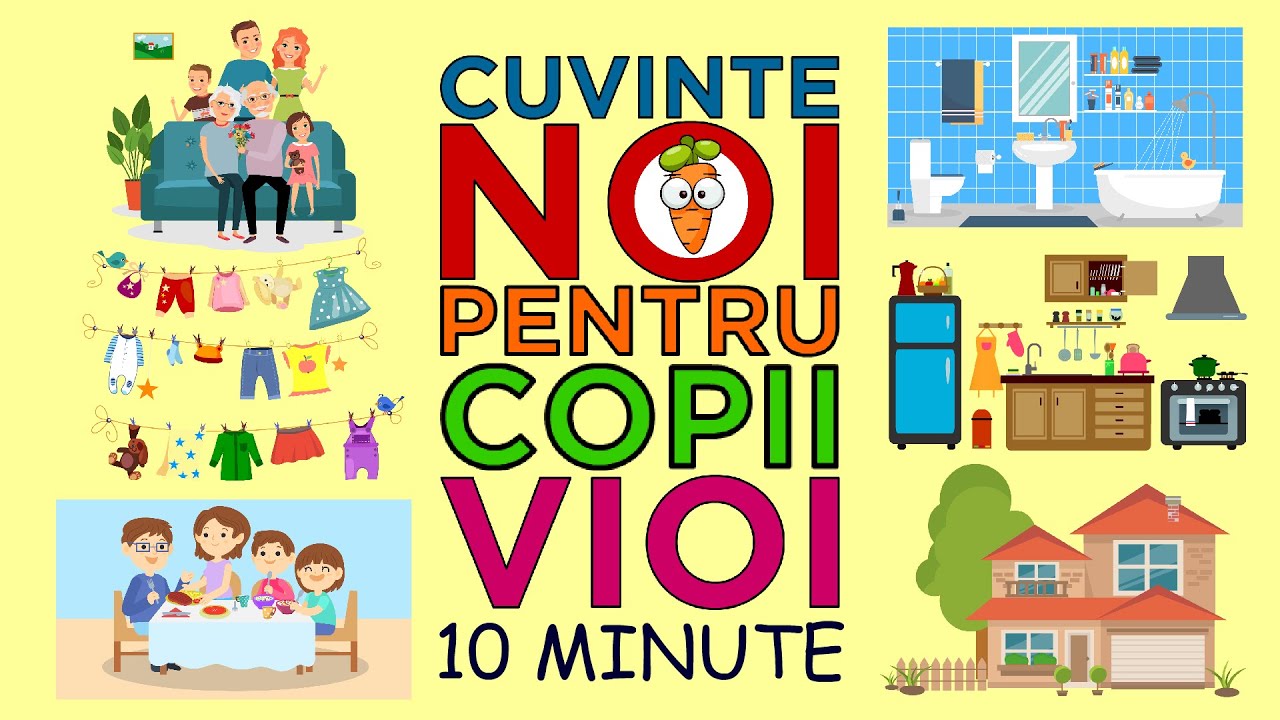 10 Minute Cuvinte Noi Pentru Copii Vioi