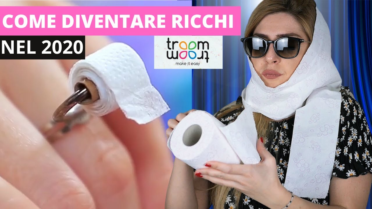 GRAZIE A QUESTO VIDEO SONO DIVENTATA RICCA. Carta igienica Troom Troom reaction