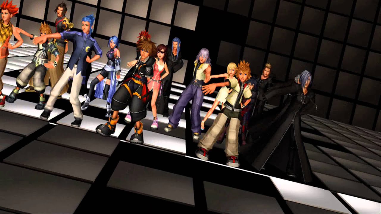 [MMD] Kingdom Hearts - Bad Apple