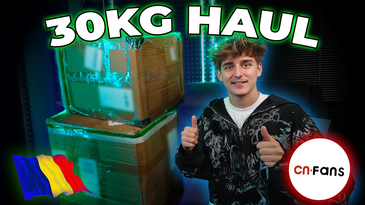 30KG CNFANS HAUL TO ROMANIA | Back To School Unboxing