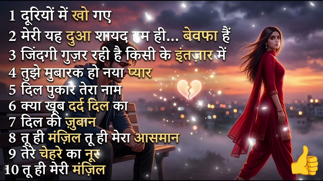दर्द भरे प्यार के गाने Bewafai Sad Songs Playlist Heart Touching Hindi Sad Songs Broken Heart Songs