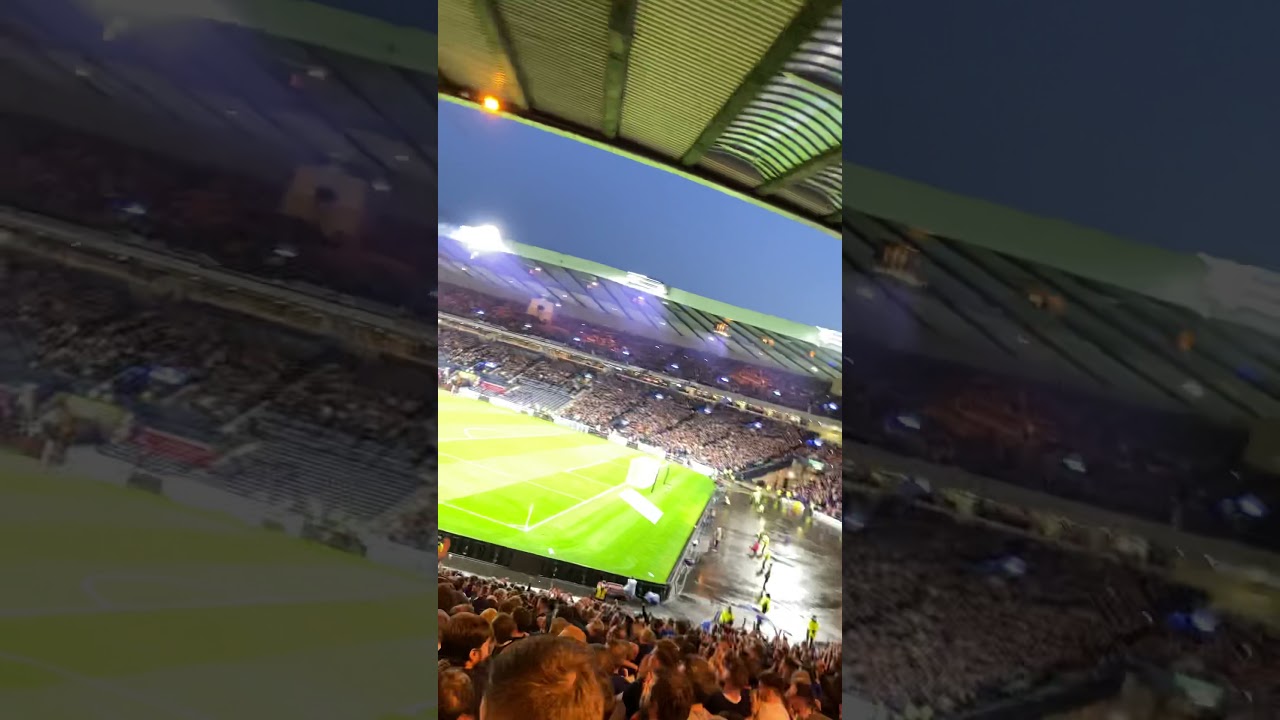 Scotland Vs Israel - Full Time Whistle & Yes Sir, I Can Boogie - Hampden Park 09/10/21