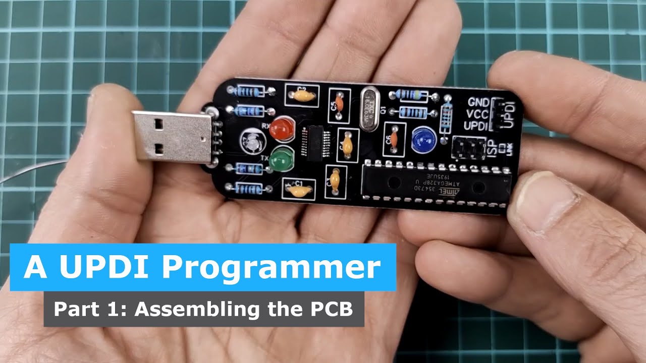 Building a simple and cheap UPDI Programmer (Part 1)