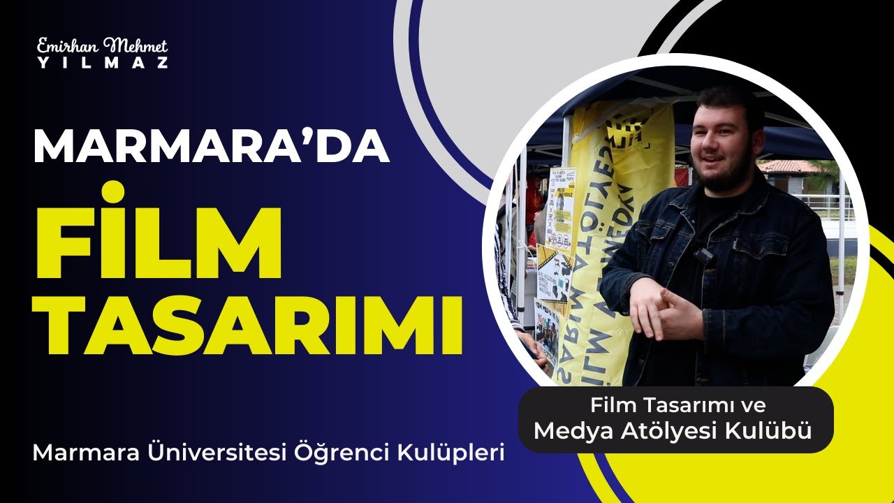 FİLM TASARIMI VE YÖNETİMİ'NİN GELECEĞİ NASIL? FİLMTA KULÜBÜ AÇIKLADI #marmaraüniversitesi