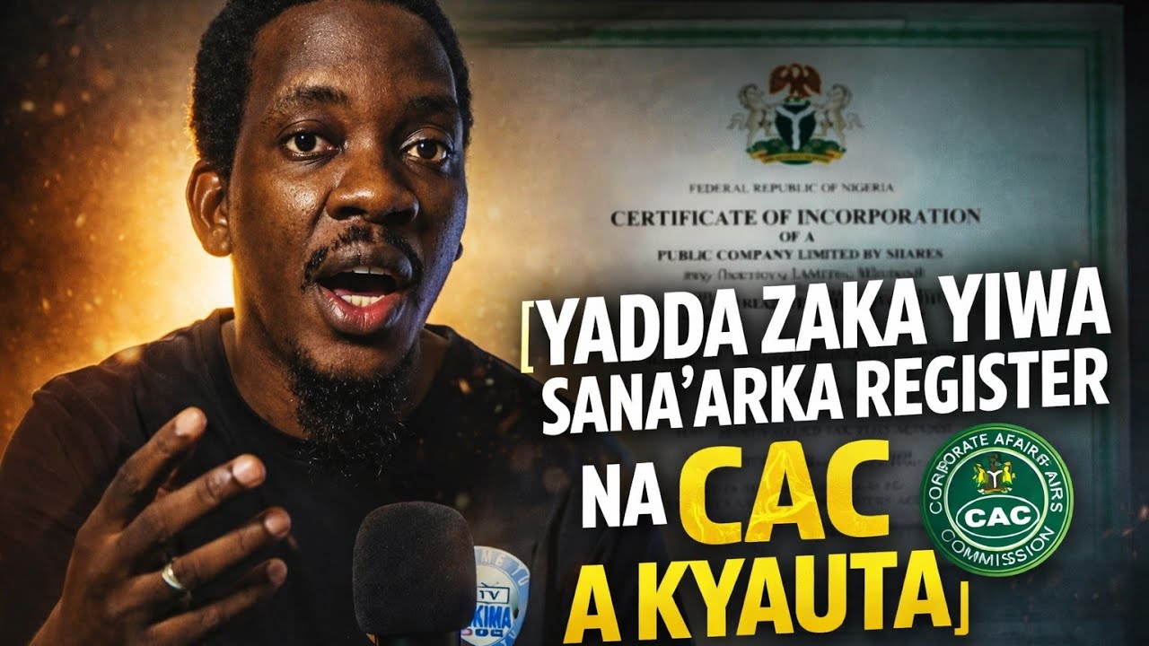 Yadda Zaka Yiwa Sana'arka Register Na CAC A Kyauta