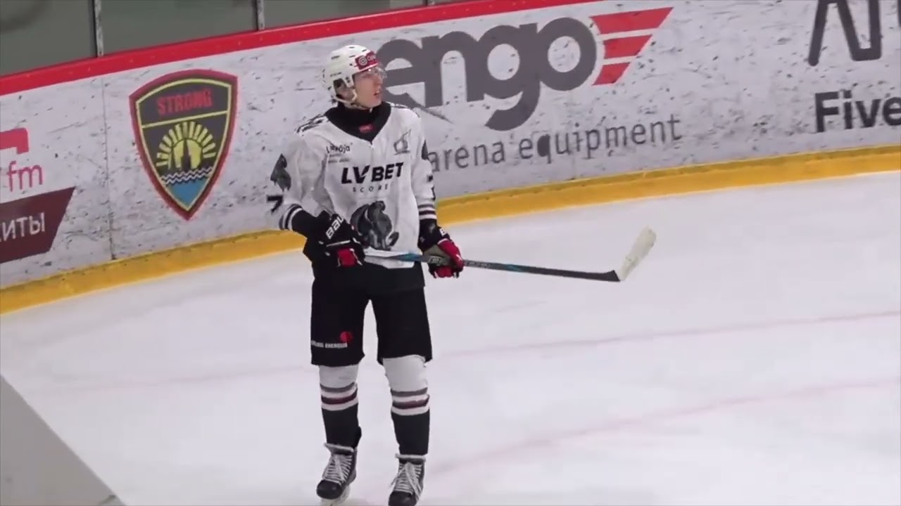 Optibet Hokeja līga. HK Prizma - Liepājas hokeja komanda. Spēles labākie momenti. (24.02.2026.)