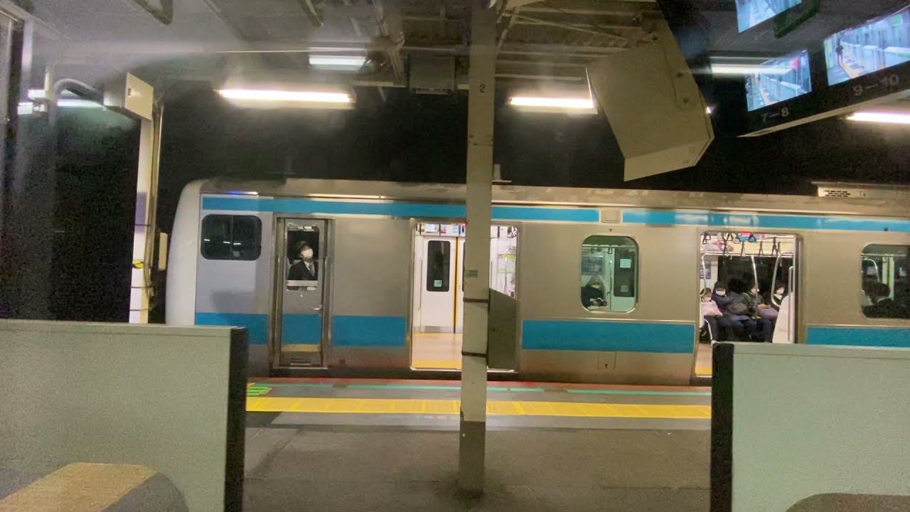 山手線vs京浜東北線　鶯谷〜田端