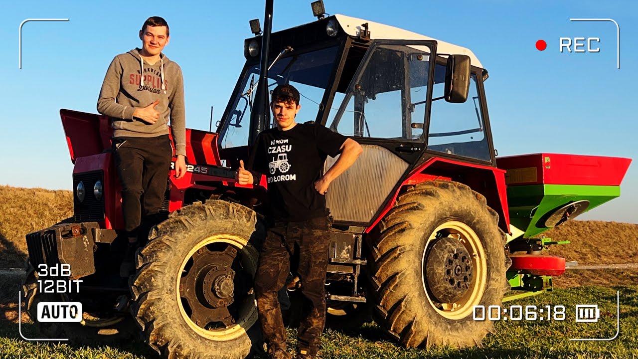 Ogień z nawozami 2026 🔥 Zetor 7245 🔥 