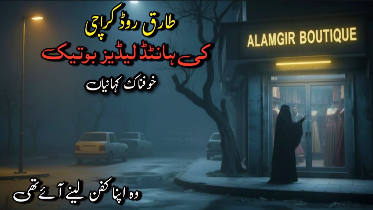 True Horror Story Of Haunted Ladies Botique|Horror Stories Urdu|Tariq Road Karachi|Sachi Kahaniyan 