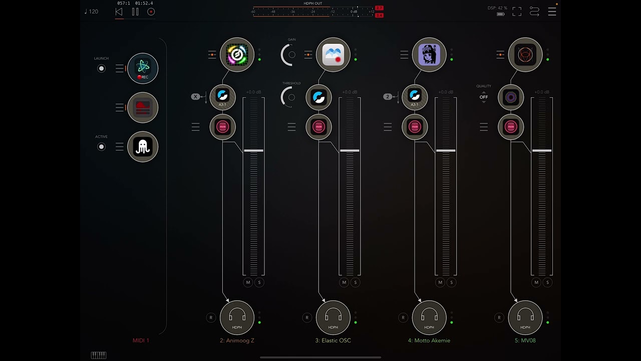 Elastic OSC with Motto Akemie