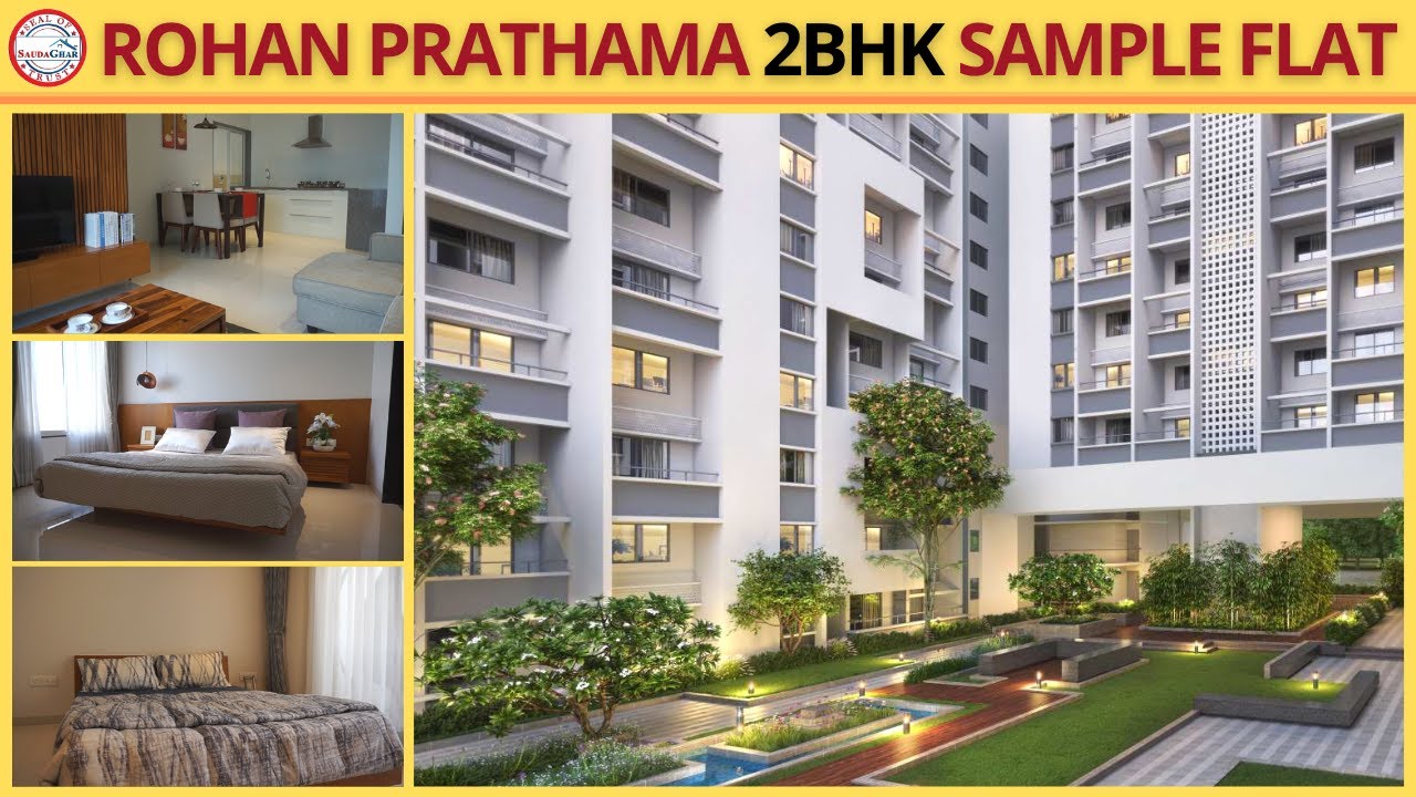 Rohan Prathama, Hinjawadi Phase- 1 | 2BHK Sample Flat Tour |  Near Mumbai-Pune Highway