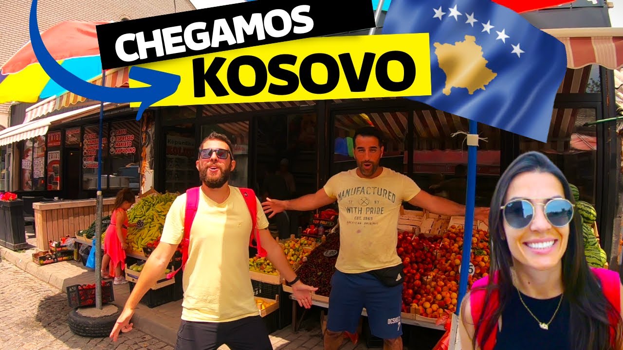 🤗 Como REALMENTE é o KOSOVO: 1 dia em PRISTINA, a VIBRANTE capital do KOSOVO.