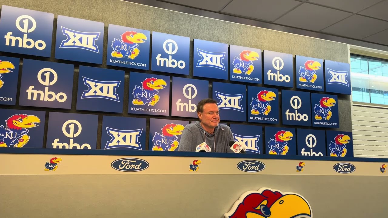 Bill Self provides team updates and previews Utah