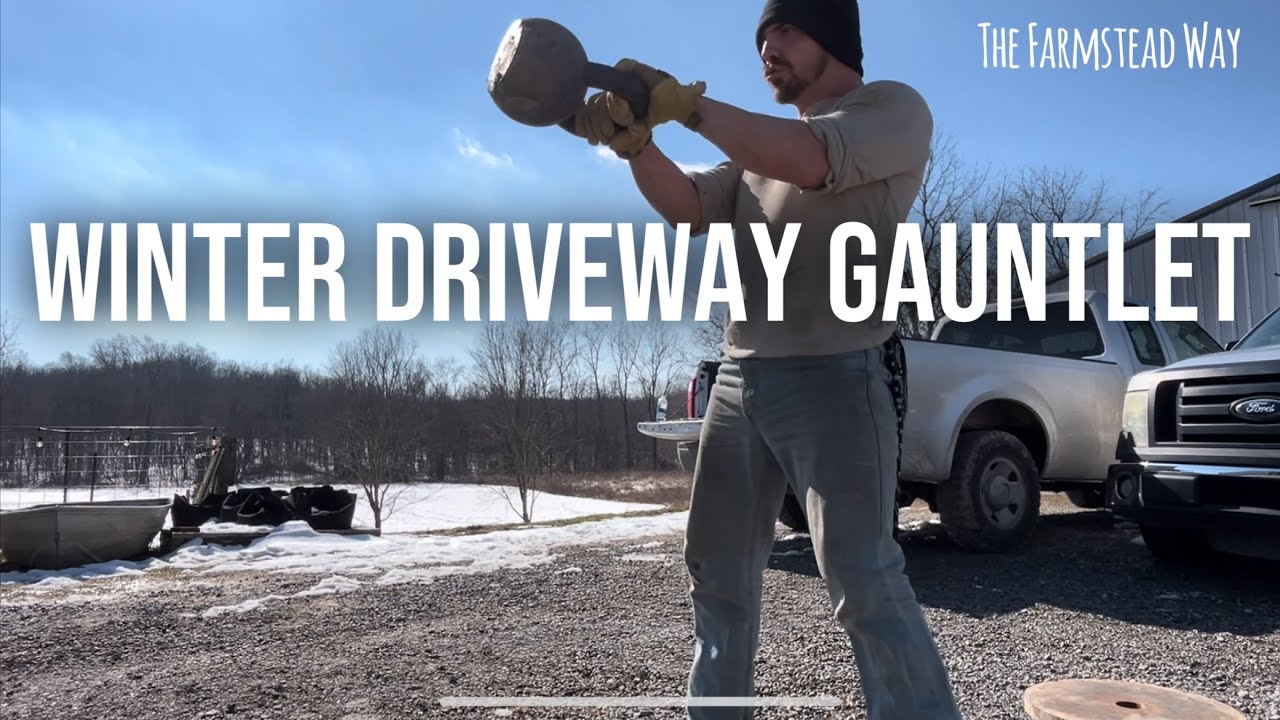 Outdoor Winter Workout | Driveway Gauntlet Circuit