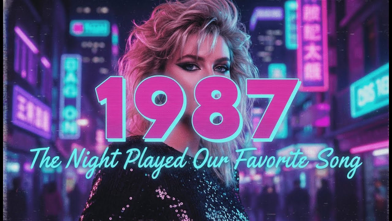 Назад в 1987 — В ту ночь играла наша любимая песня | Retrowave • Synthwave • After Hours