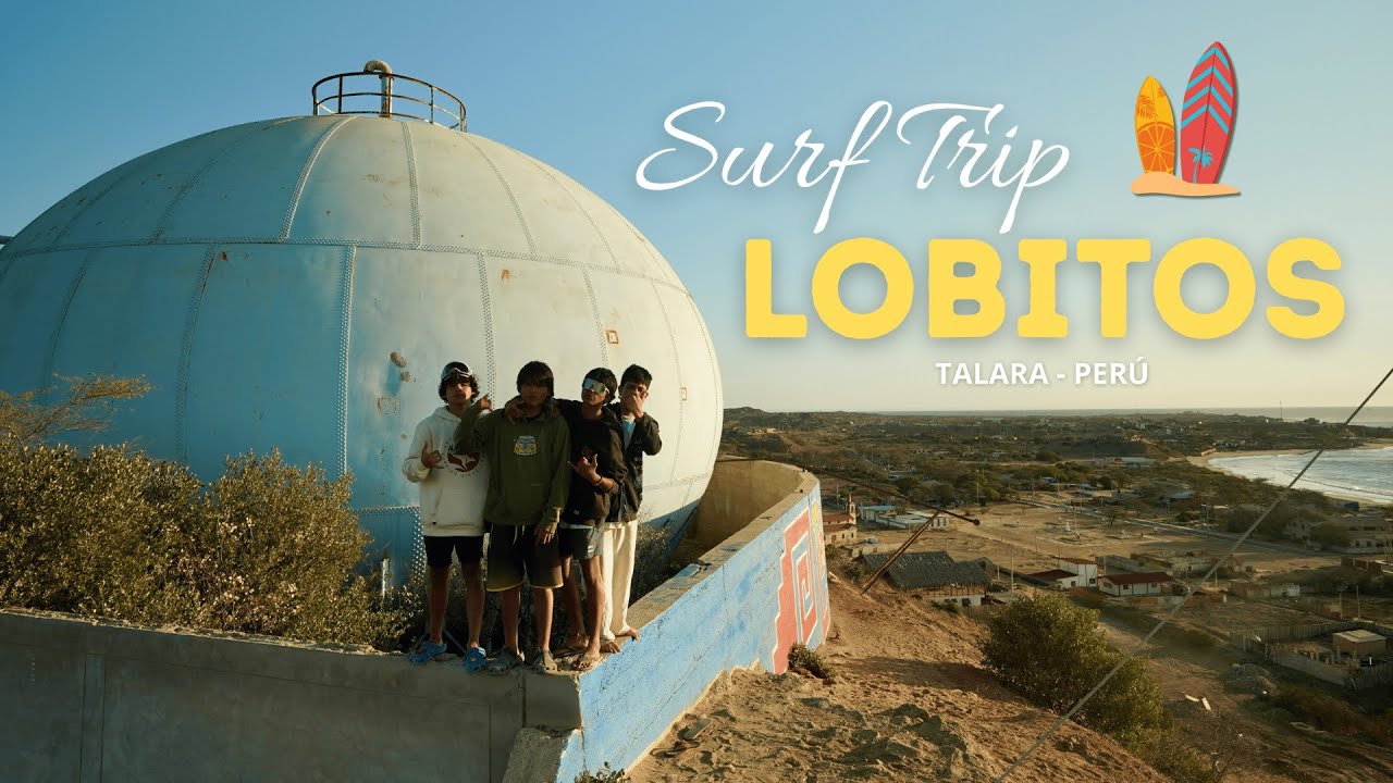 Lobitos como Nunca 🌊 Aventuras, Saltos y Surf en un Solo Trip ⛺️🔥