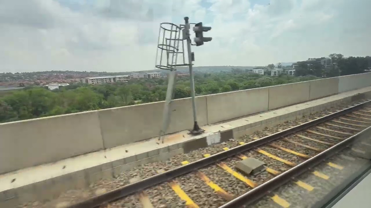 Rode Johannesburg’s Gautrain From Hatfield Station To Johannesburg Park Station On September 29,2025