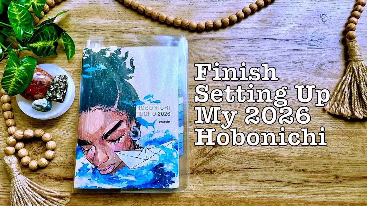 Заканчиваю настройку своего Hobonichi Cousin 2026 года.