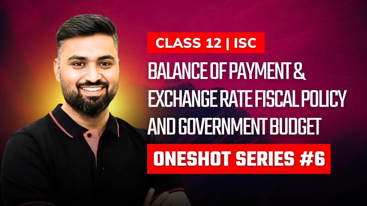 Balance Of Payment | Exchange Rate | Government Budget |  Shubham Jagdish | 8112601234 |